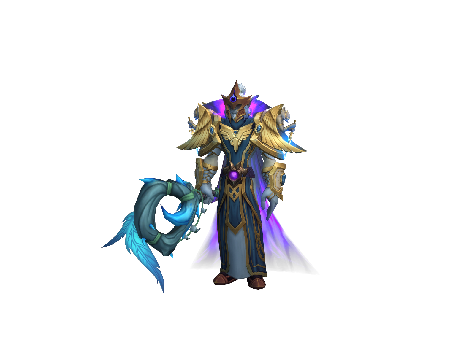 Kleryk 3D character render