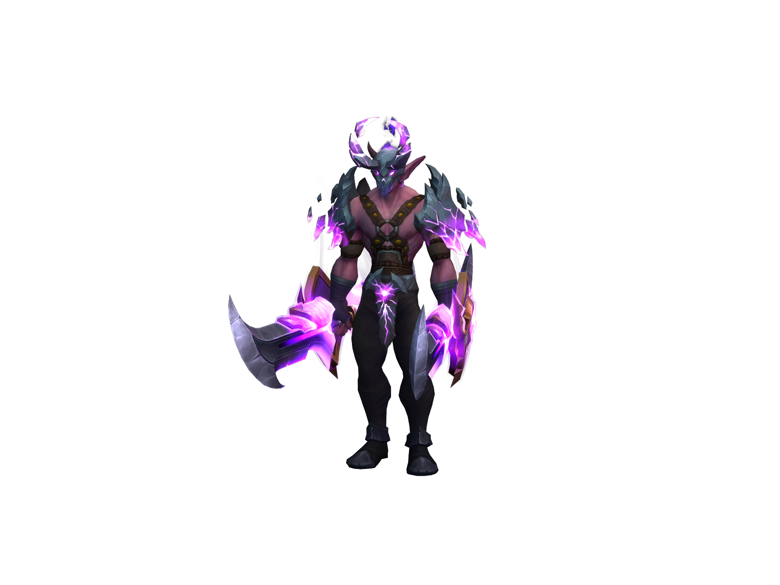Nightpetal 3D character render