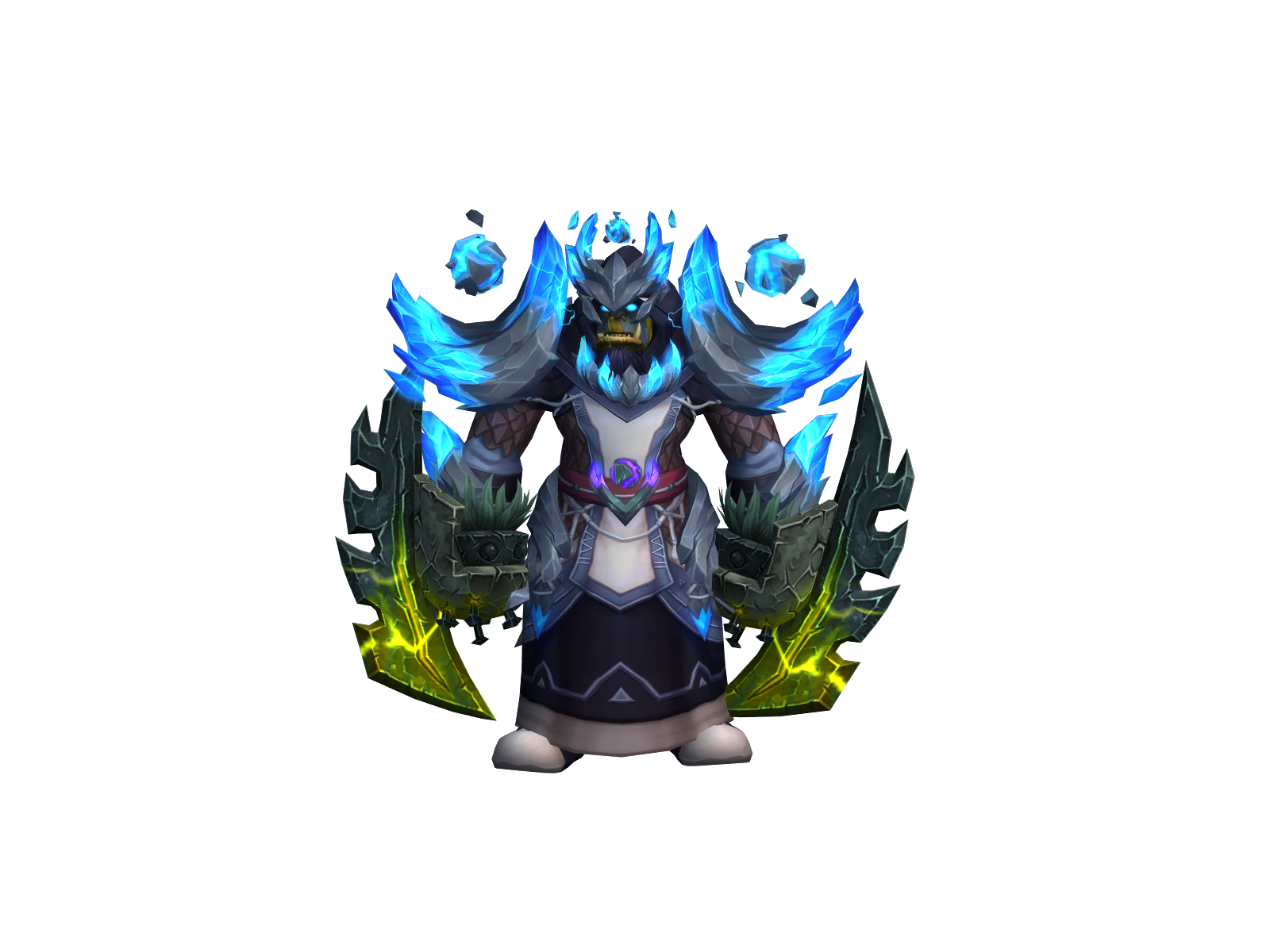 Tempestgales 3D character render