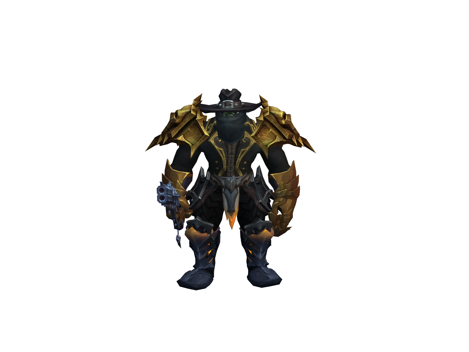 Boomslick 3D character render