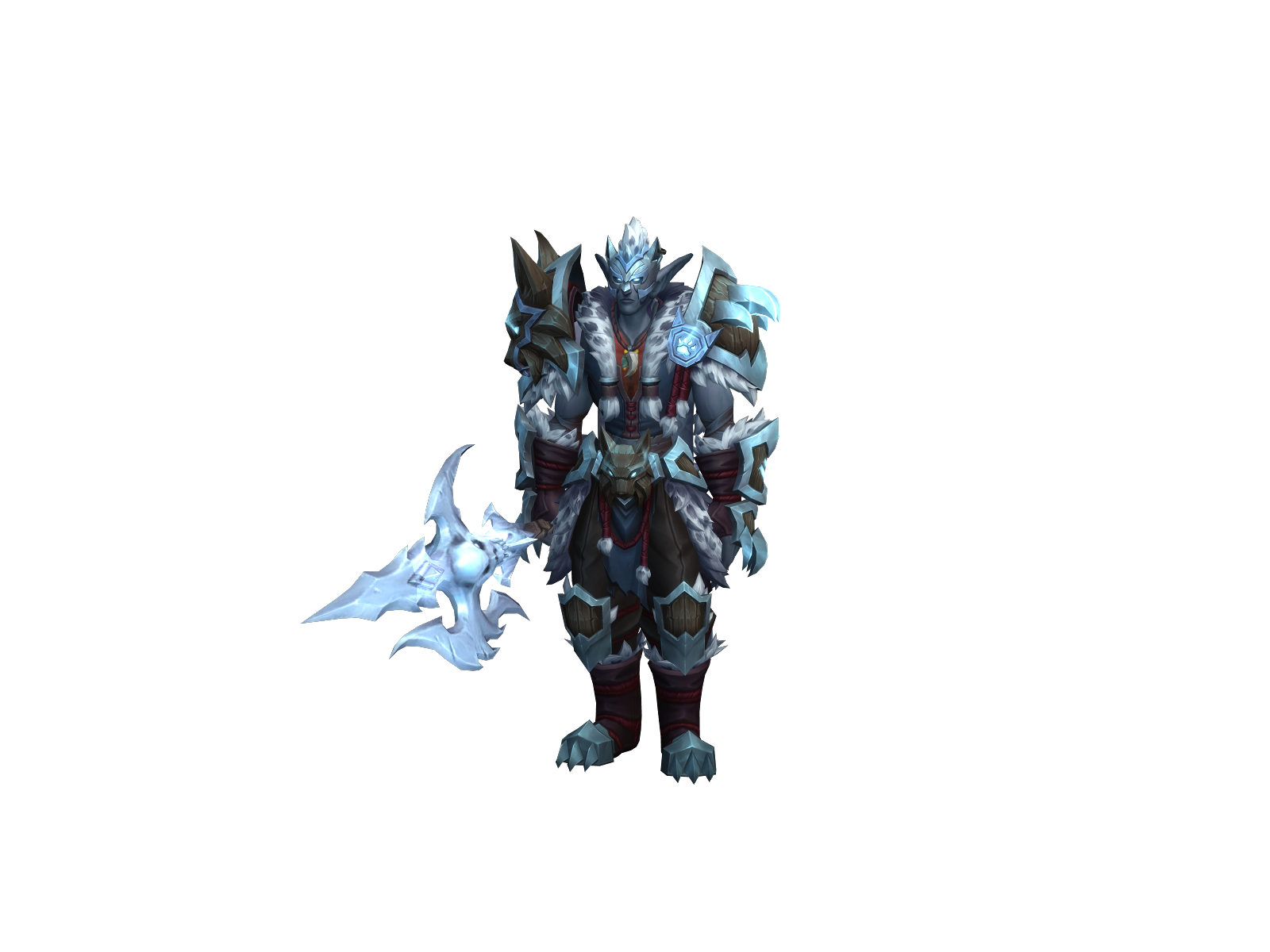 Rahaab 3D character render