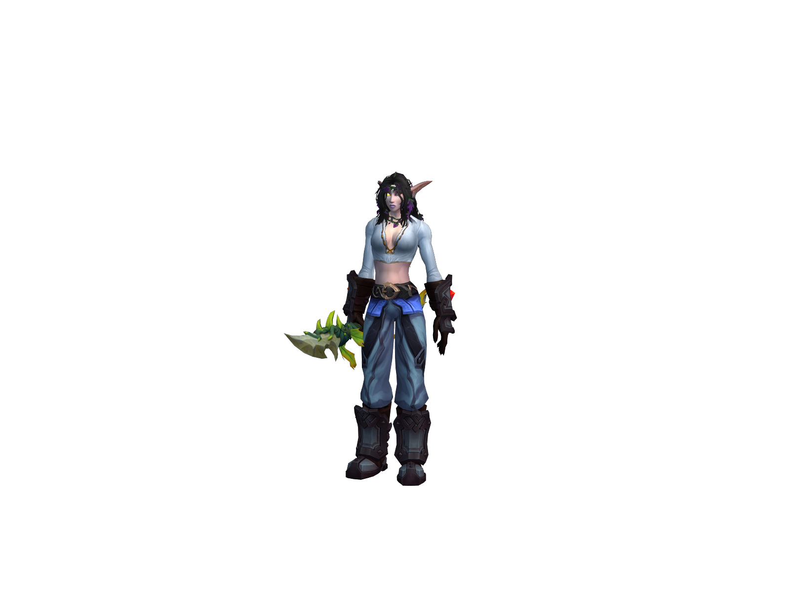 Lachrimos 3D character render