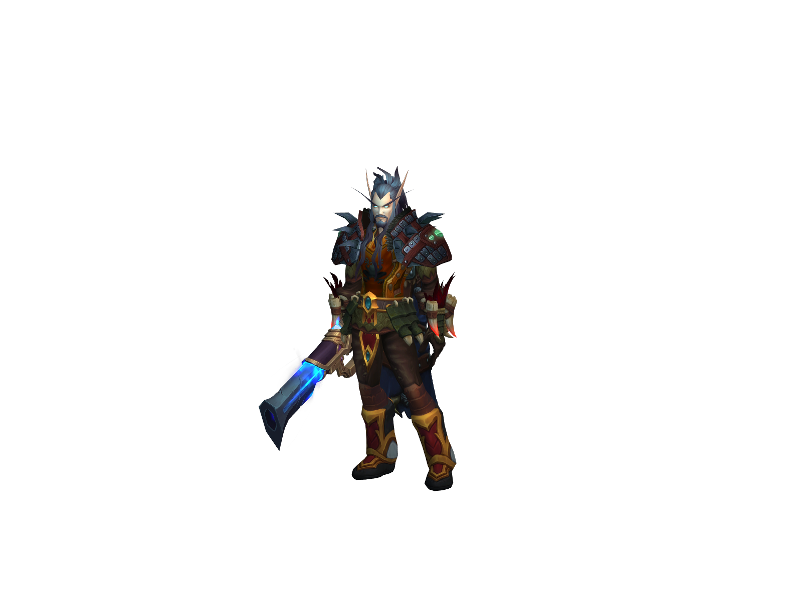 Twigflicker 3D character render
