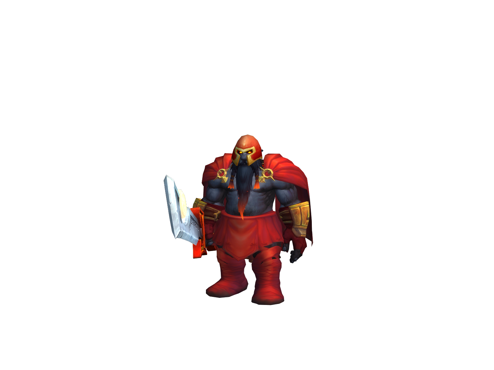 Dwarfmogonly 3D character render