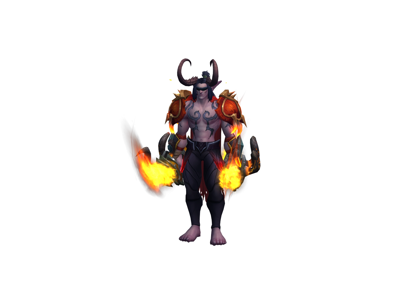 Illidash 3D character render