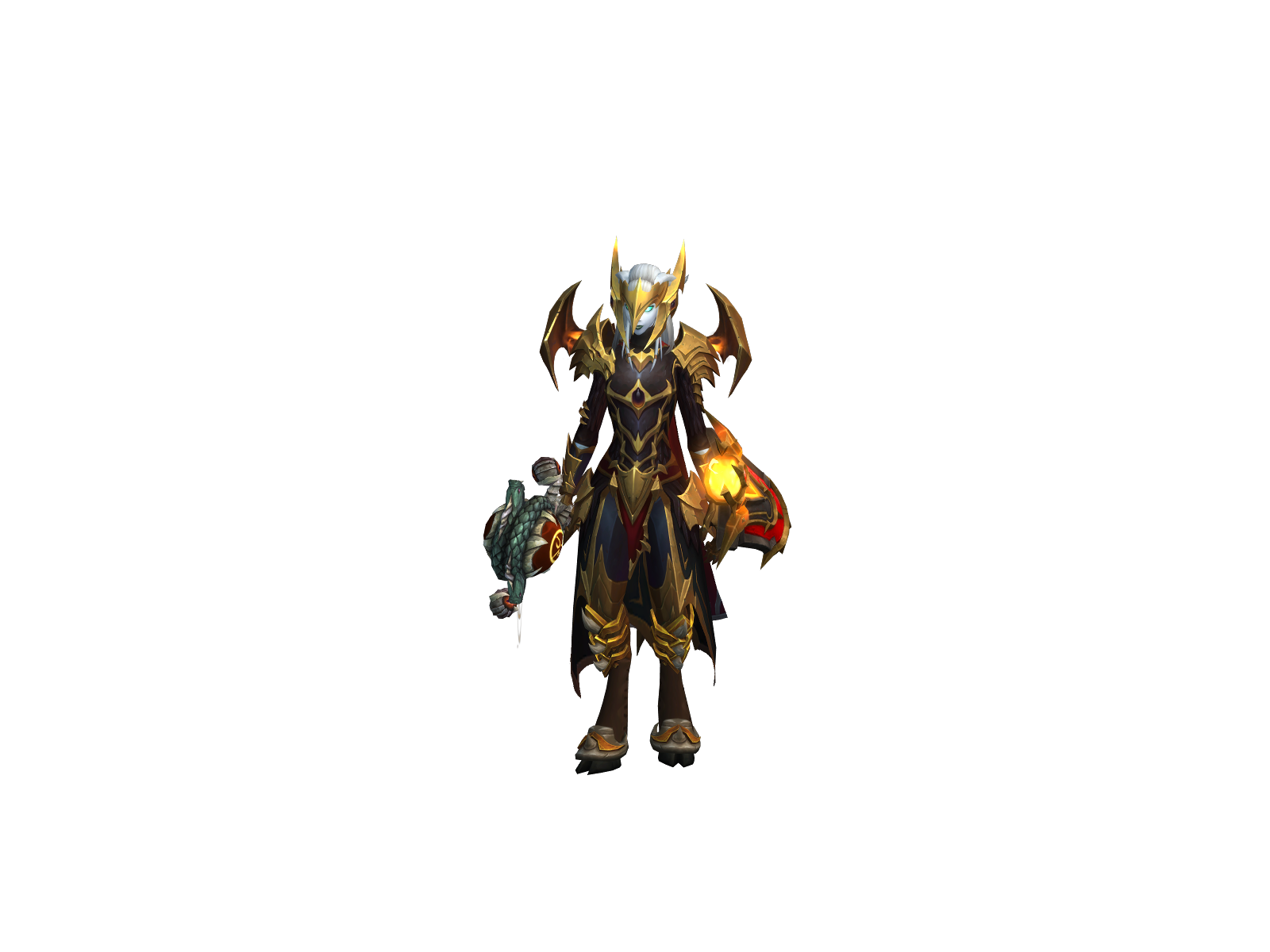 Drini 3D character render