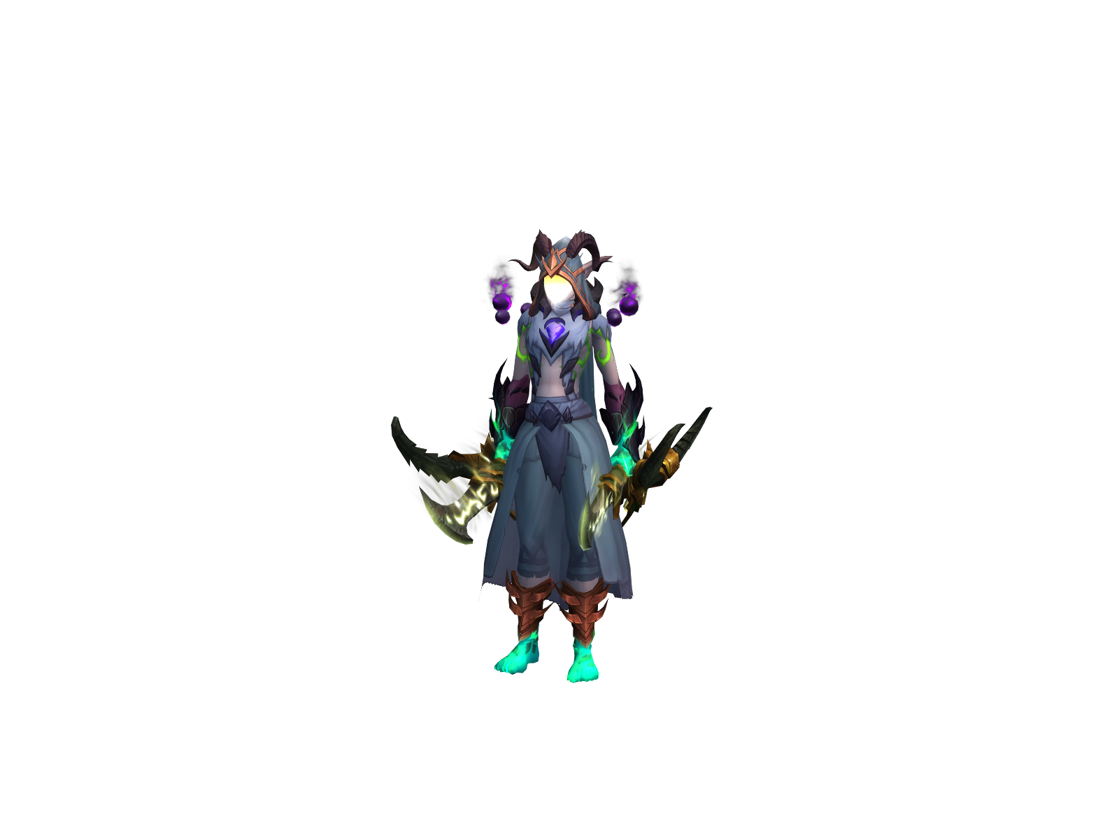 Sadski 3D character render