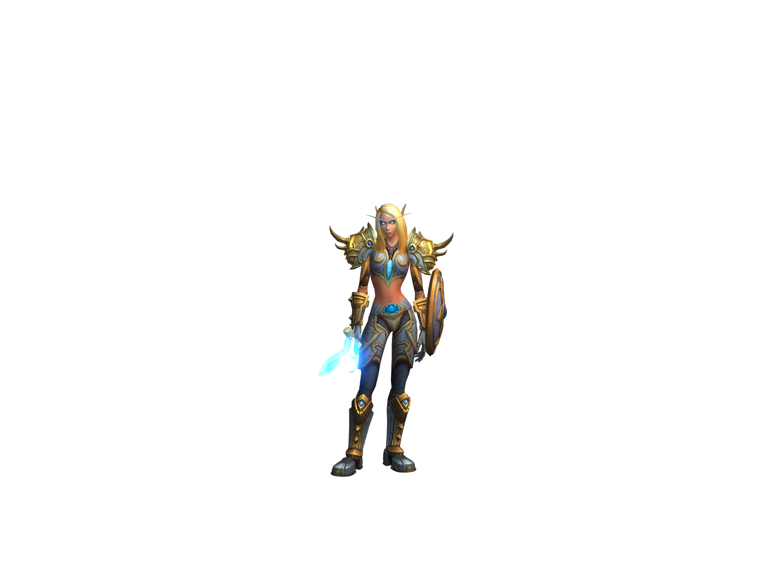 Åvacyn 3D character render