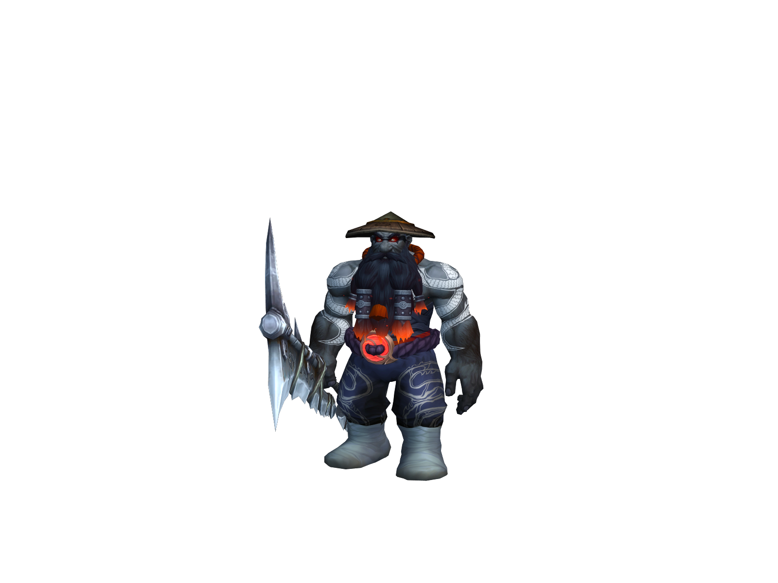 Meleegodx 3D character render