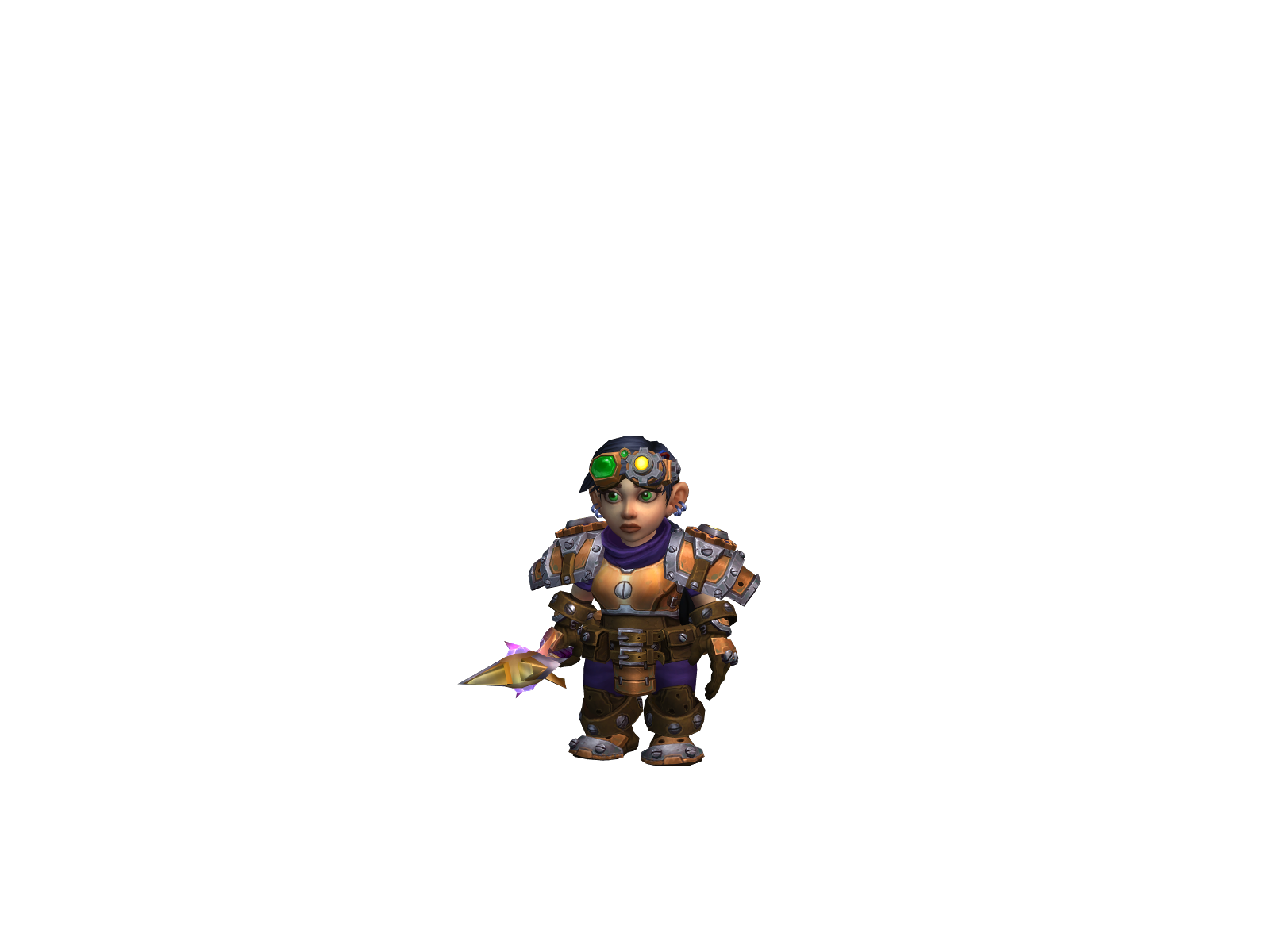 Kìri 3D character render