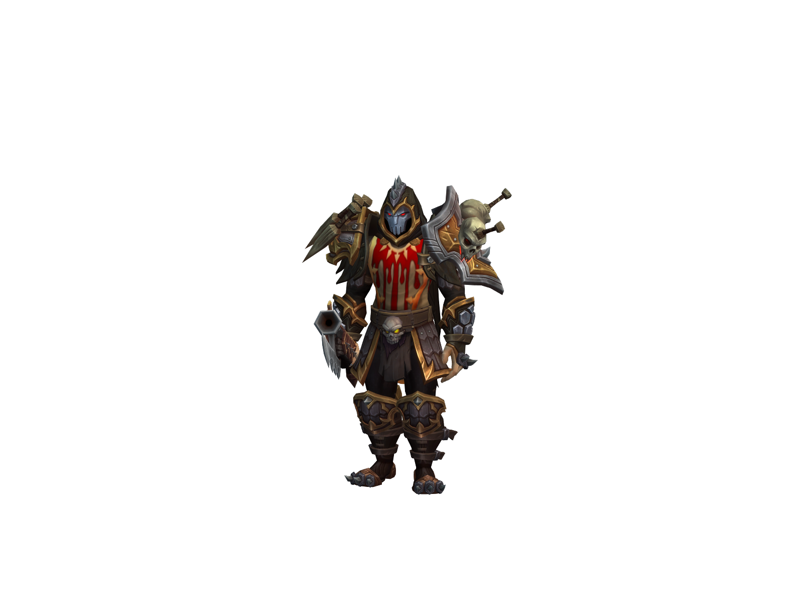 Armaexitium 3D character render