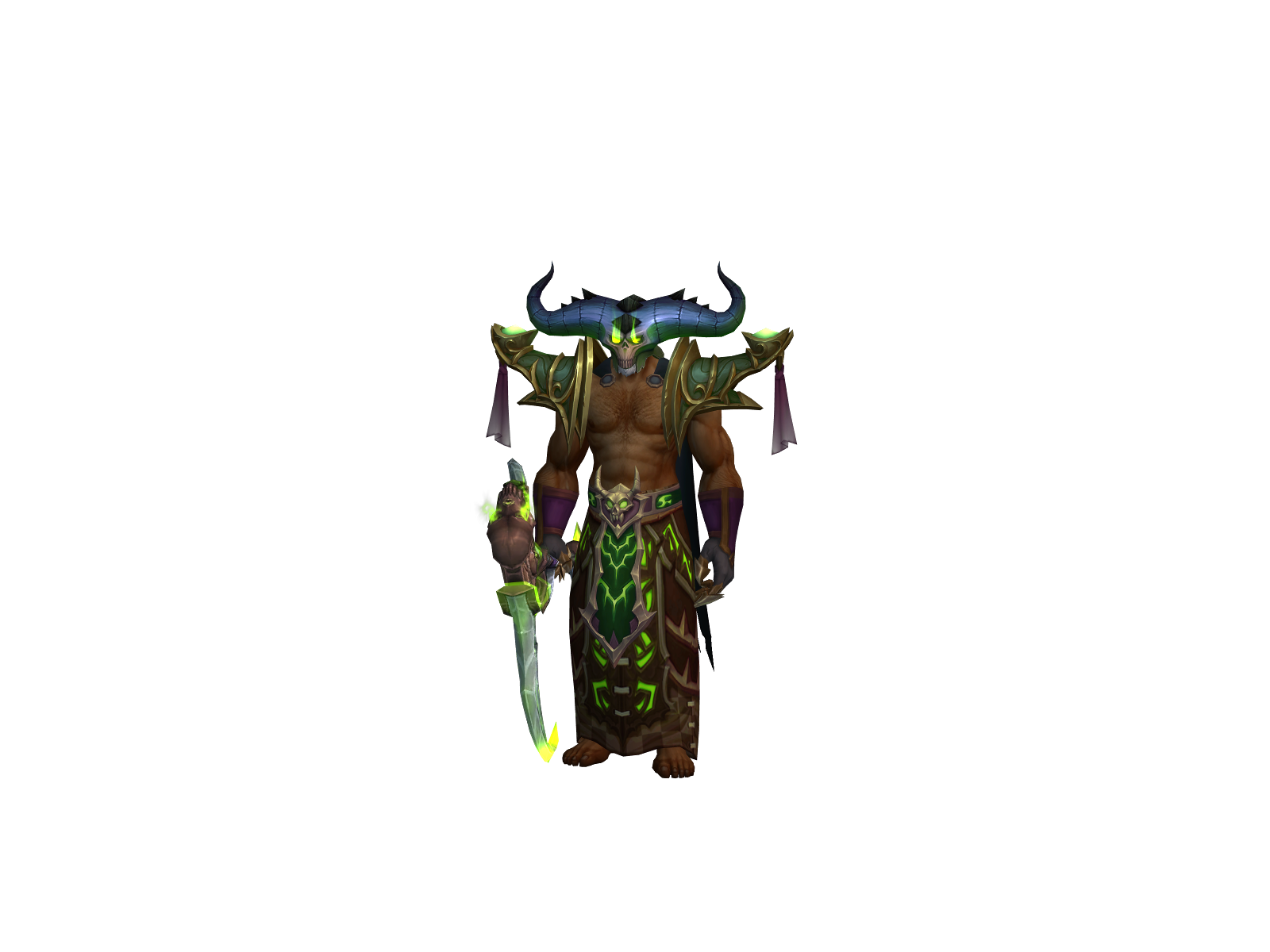 Dearagony 3D character render