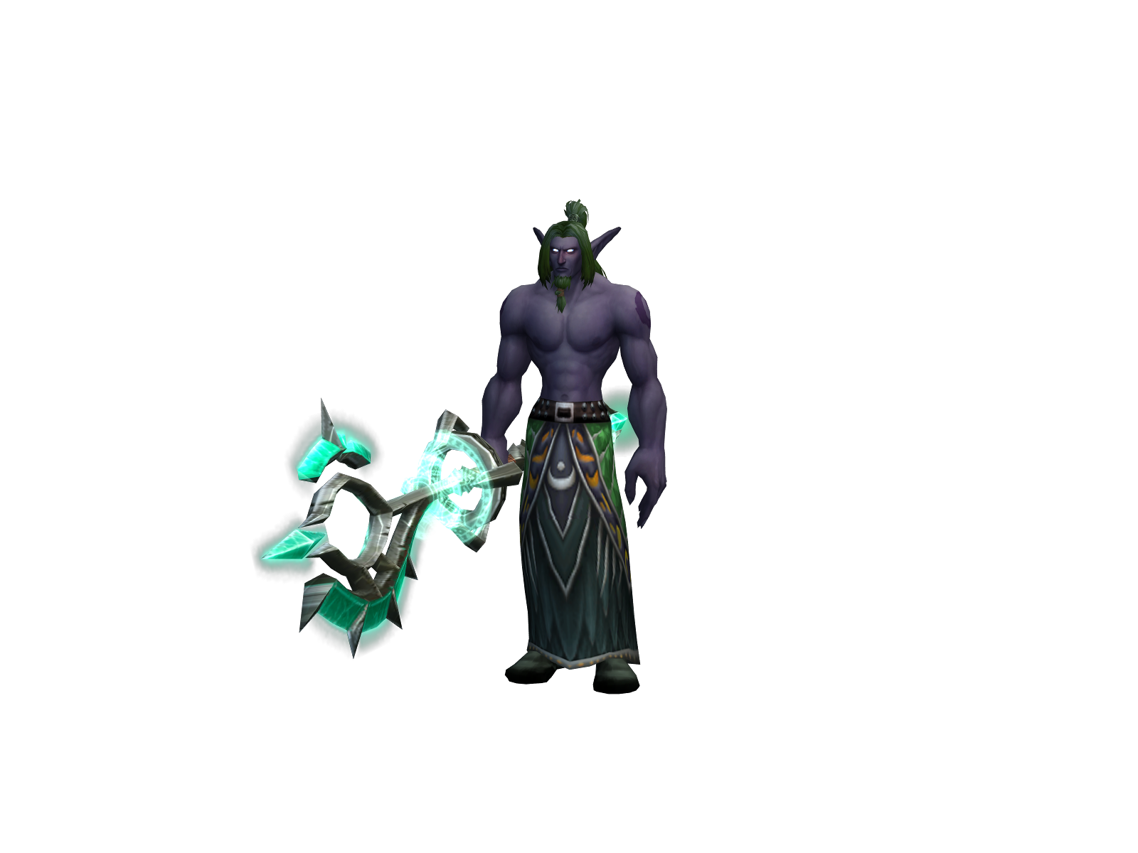 Soupdru 3D character render