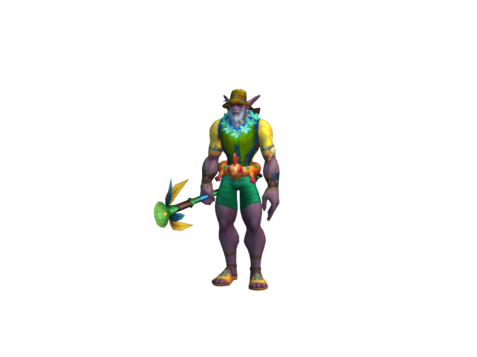 Ripset 3D character render