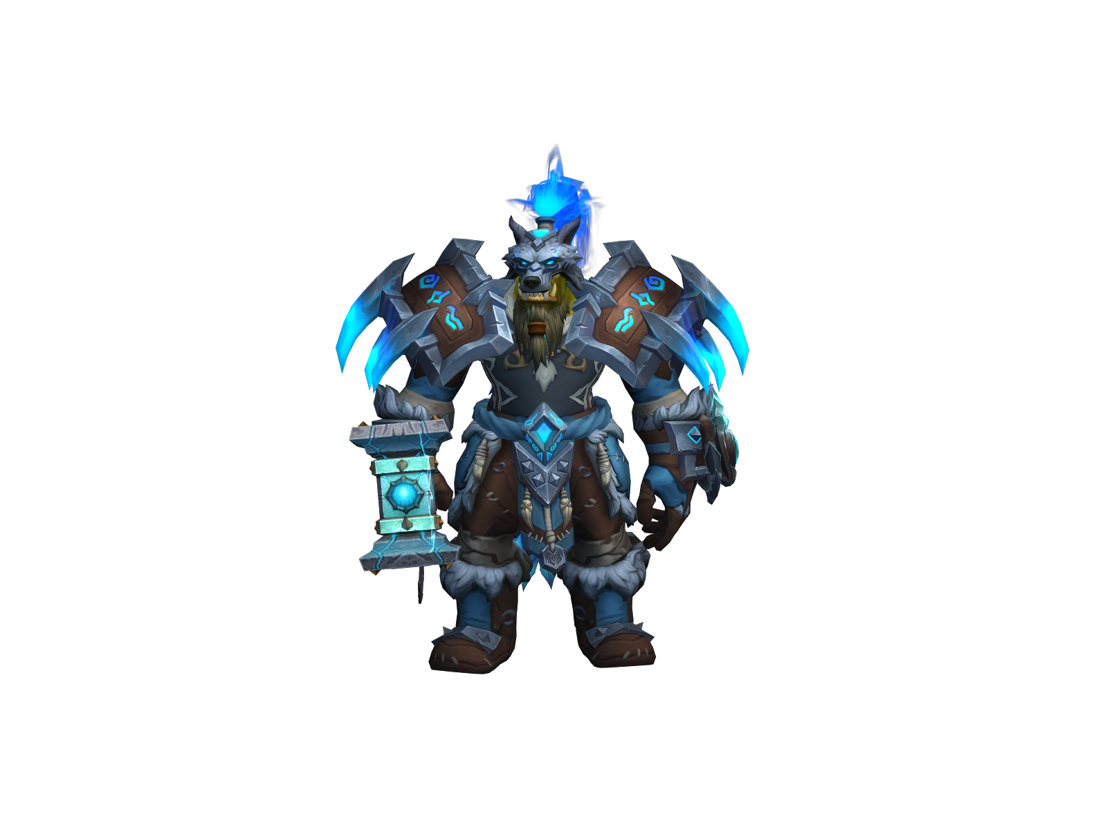 Yezul 3D character render
