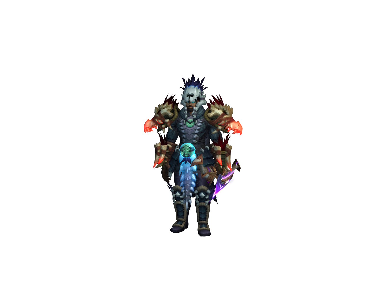 Hitechrednek 3D character render