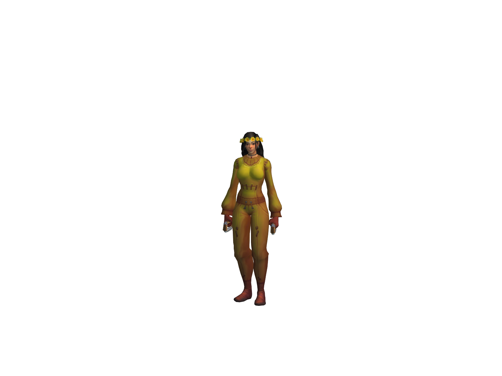 Phynal 3D character render