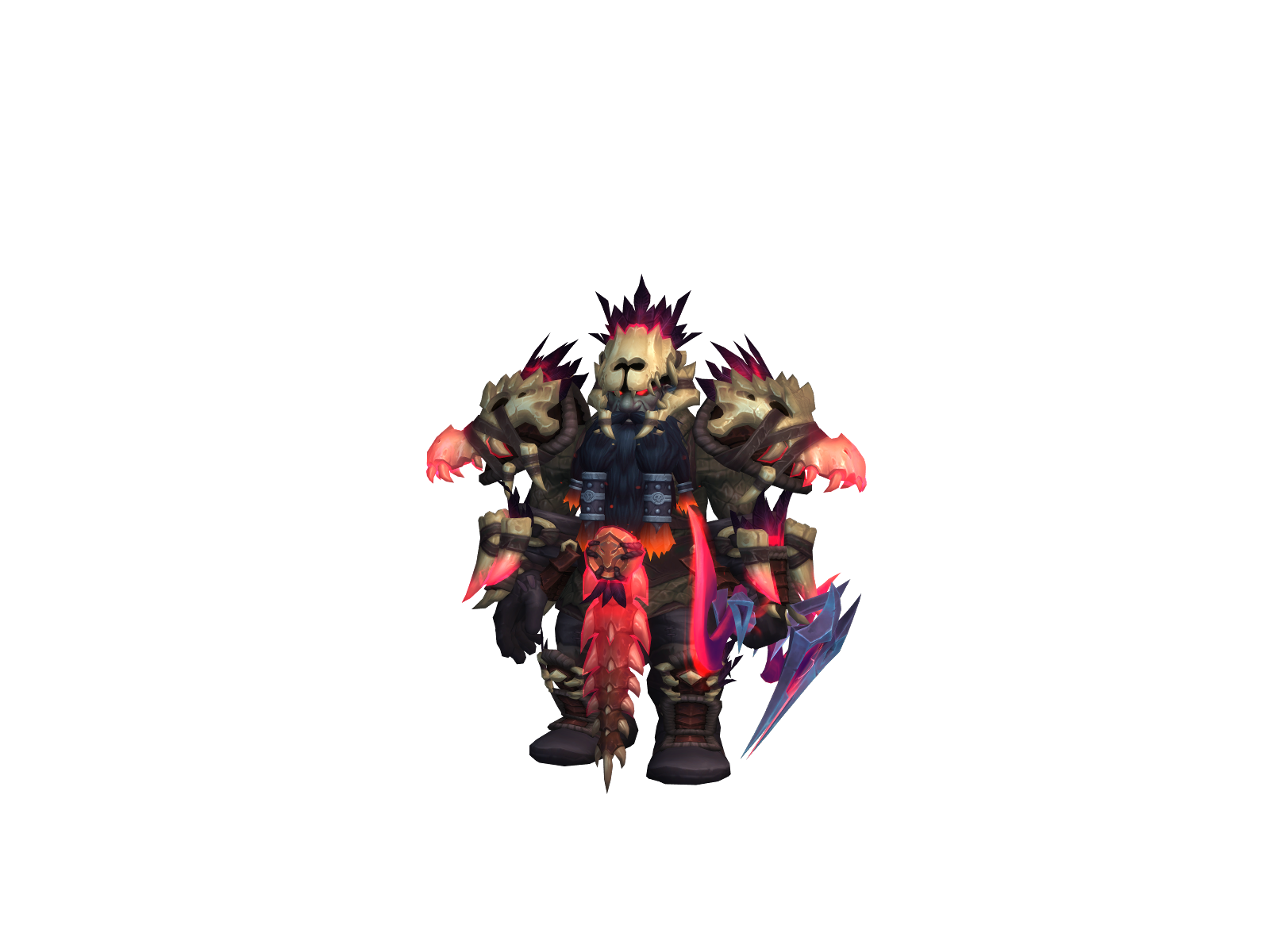 Mocved 3D character render