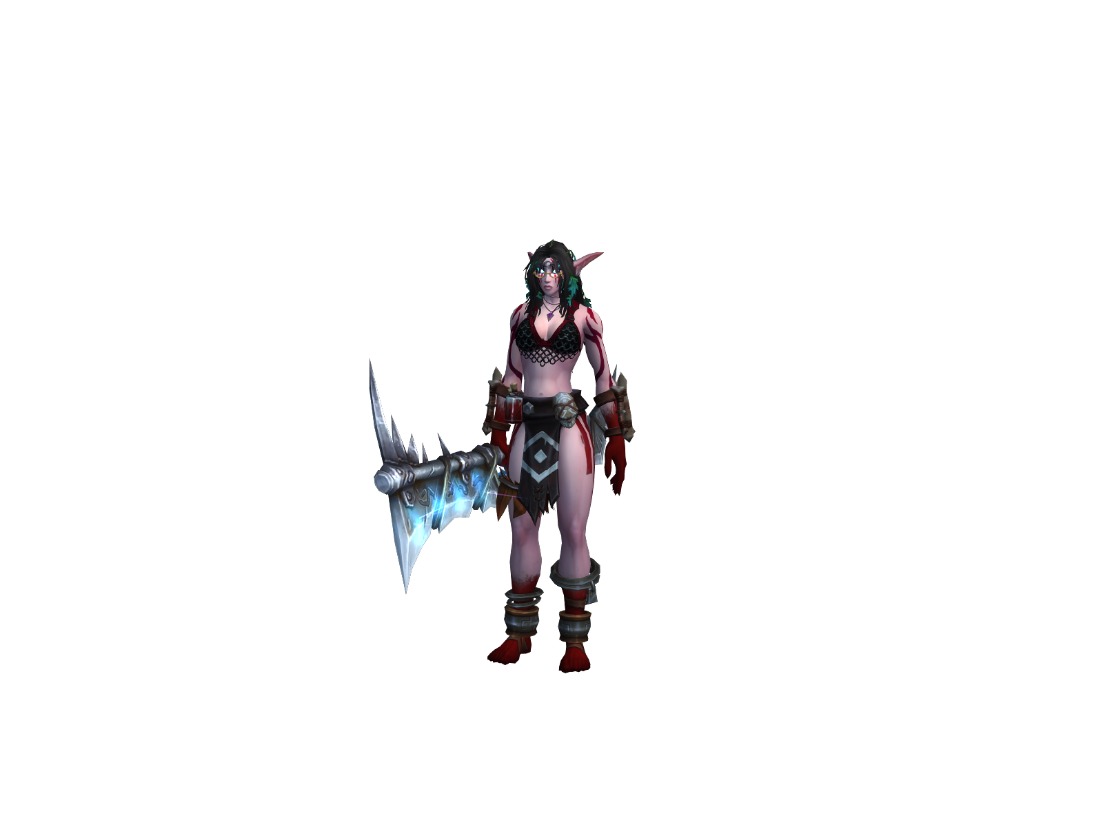 Unholys 3D character render