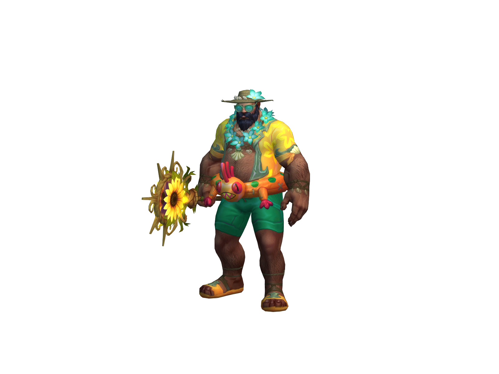Kíngfish 3D character render