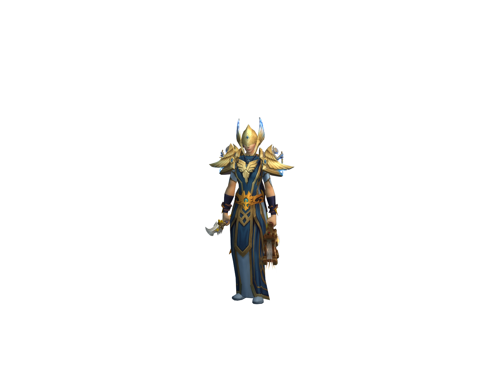 Shadopriest 3D character render