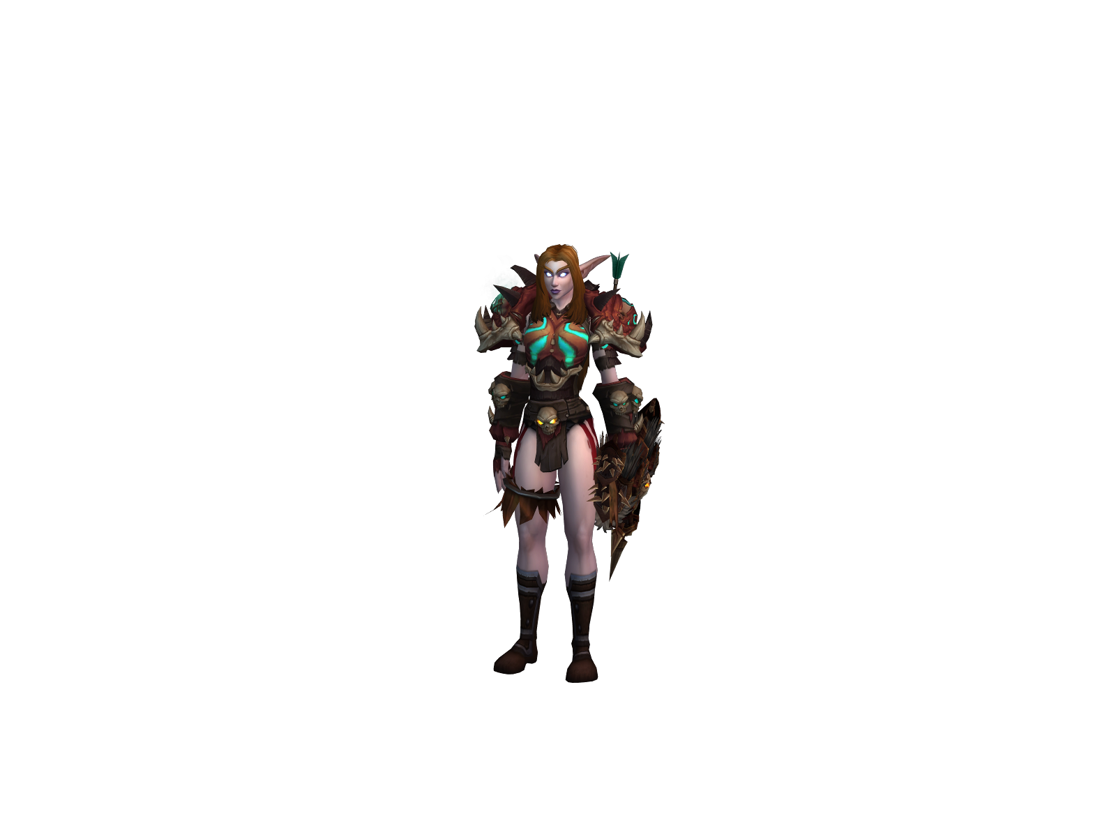 Denylah 3D character render
