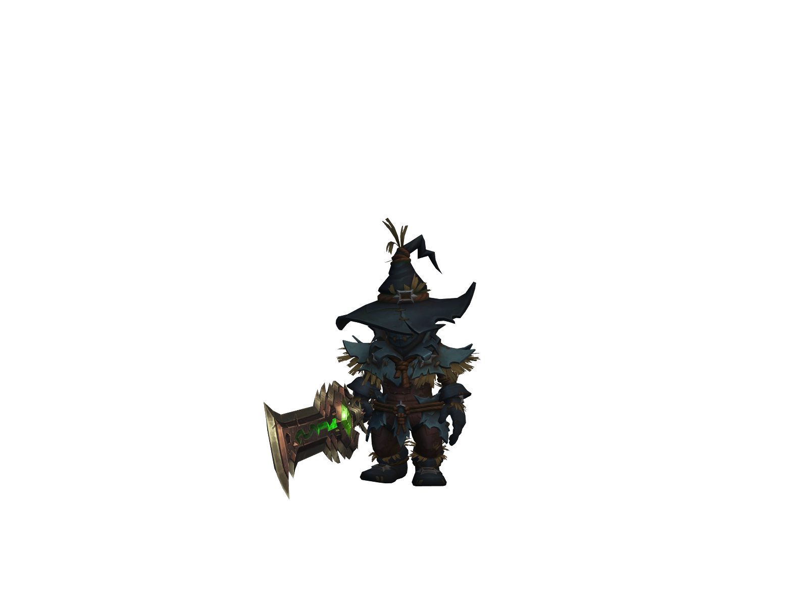 Ratw 3D character render