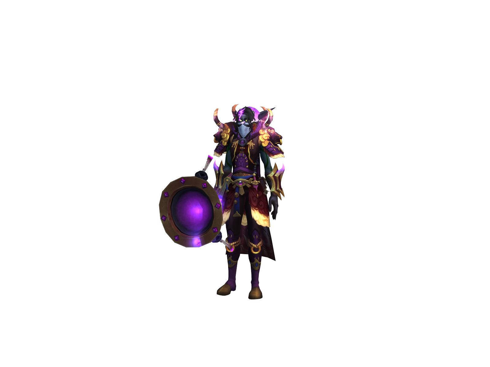 Wûtang 3D character render