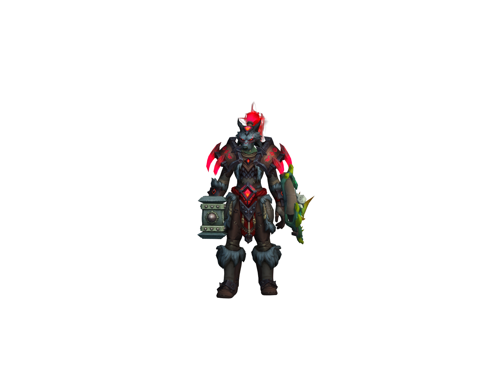 Mobtides 3D character render