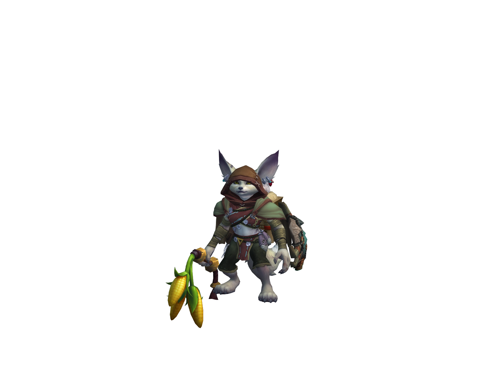 Alupexia 3D character render