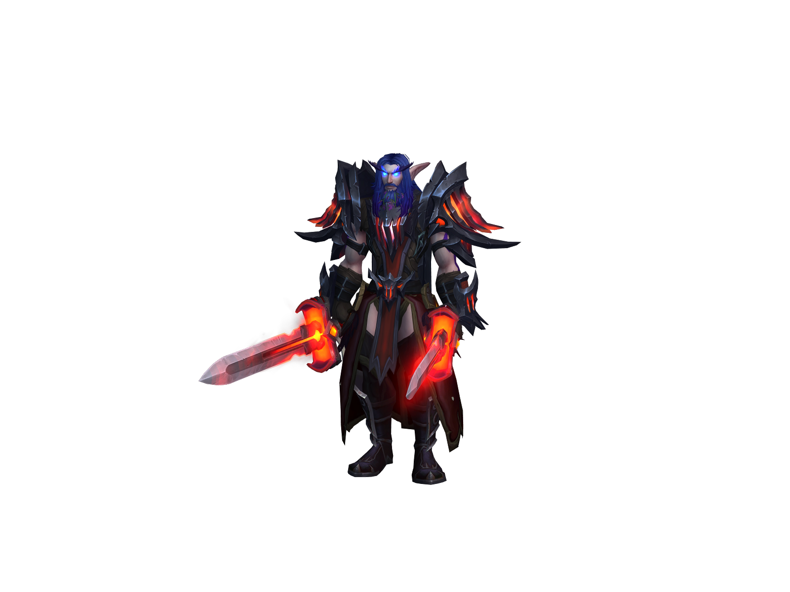 Crowleyx 3D character render