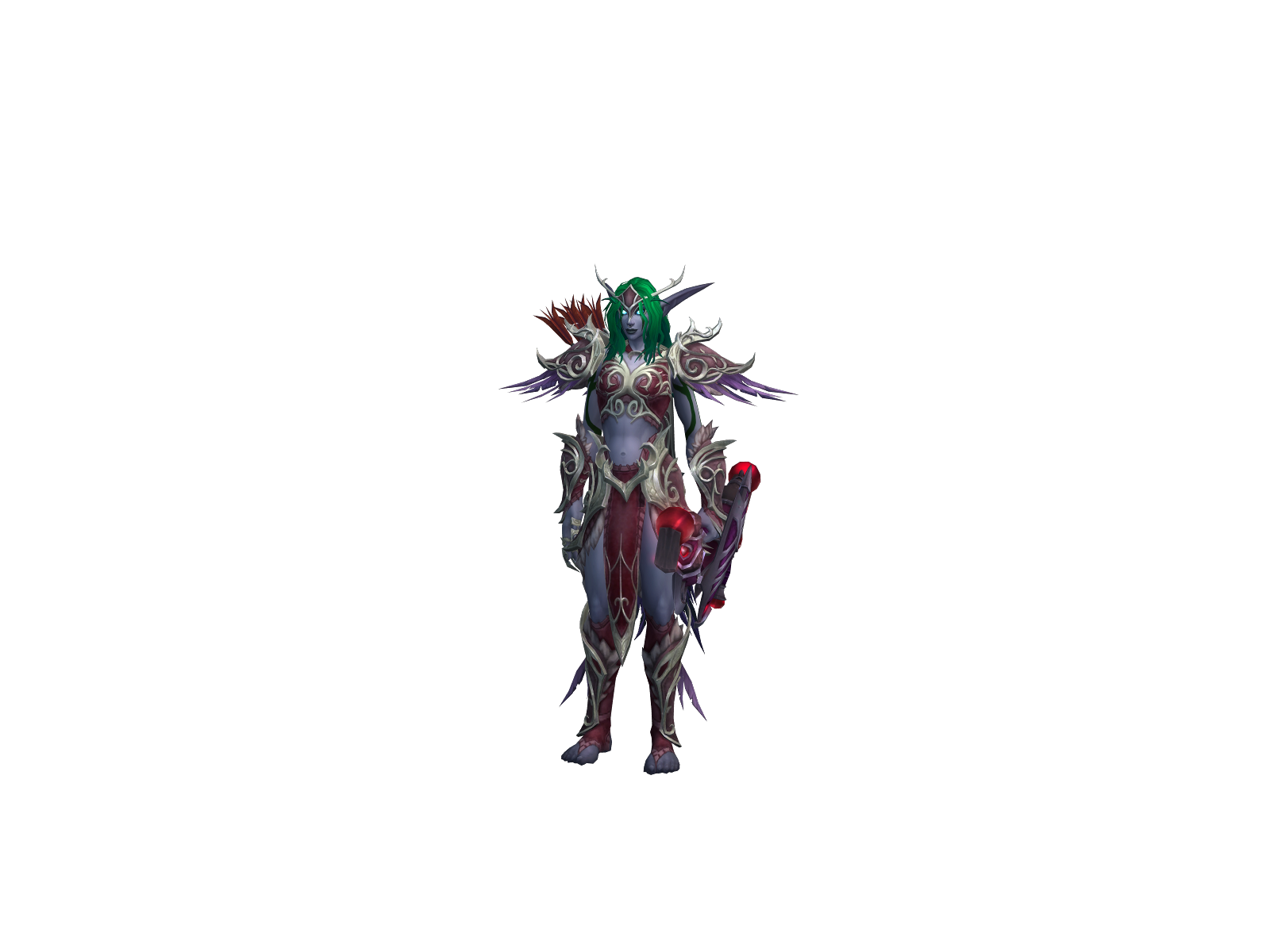 Nyphear 3D character render