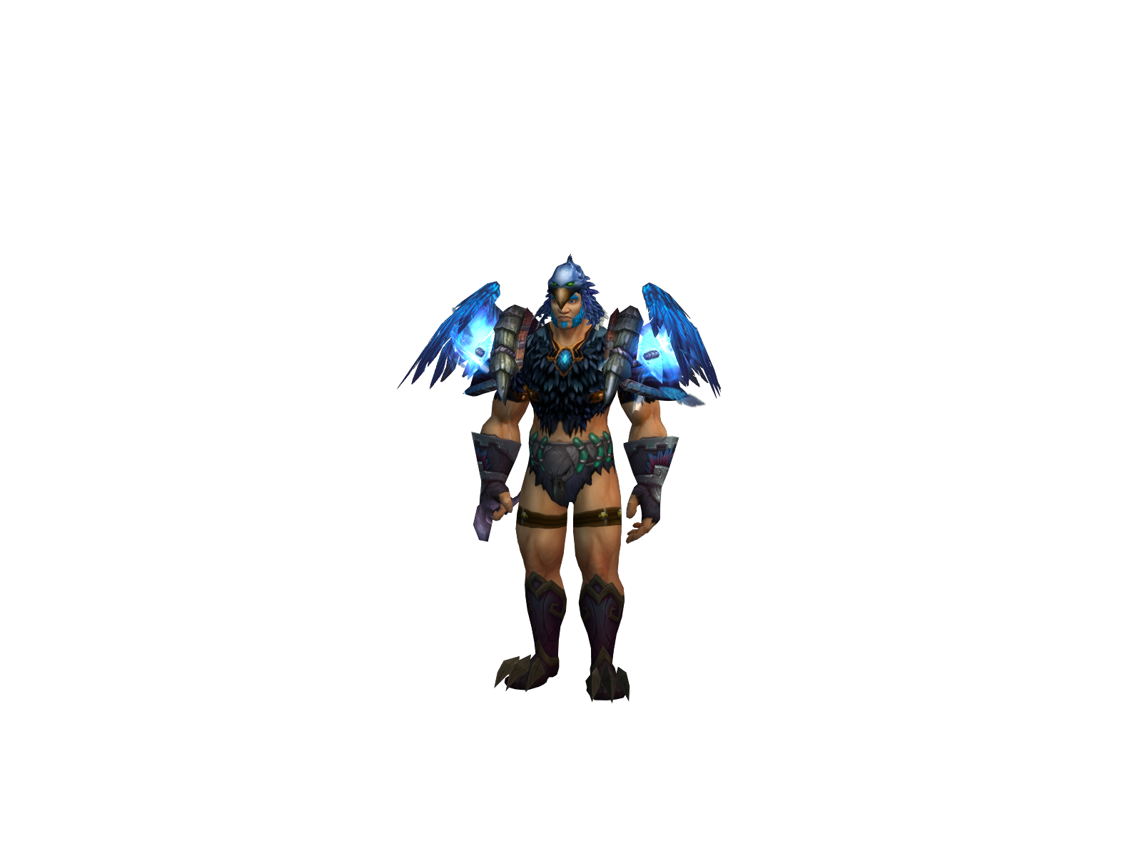 Bustygothgrl 3D character render