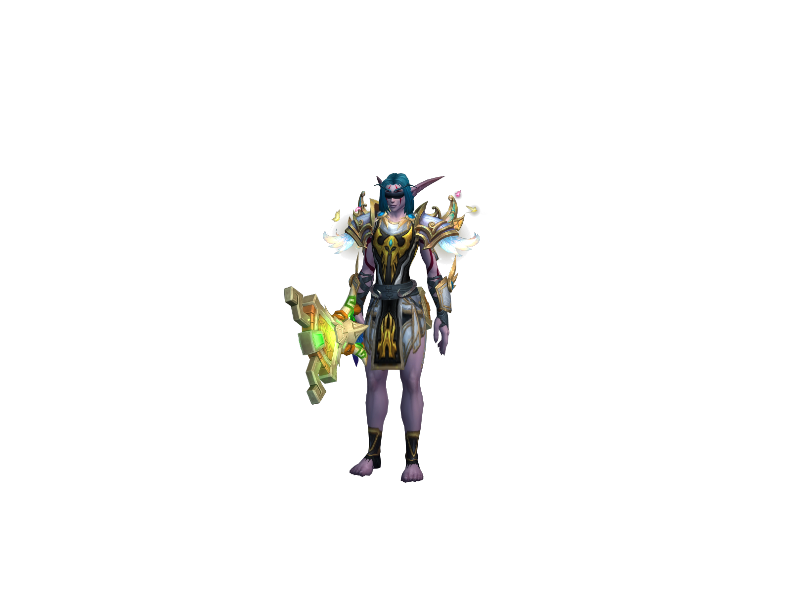Hycinial 3D character render