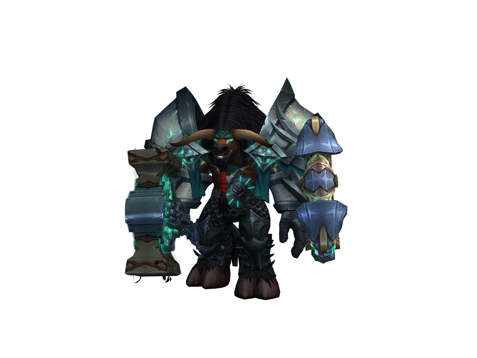 Bloodhorn 3D character render
