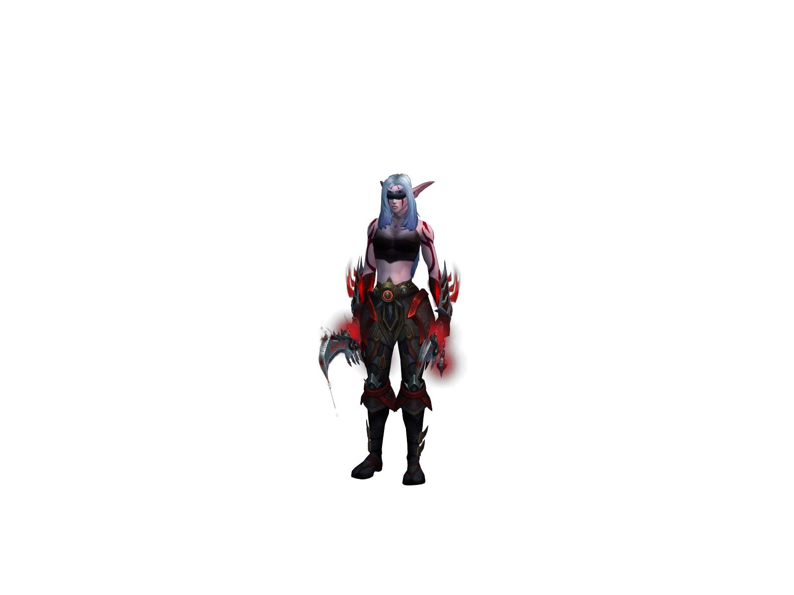 Caraphernela 3D character render