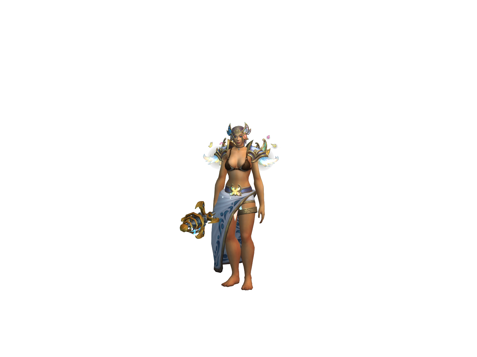 Schmeltipuss 3D character render