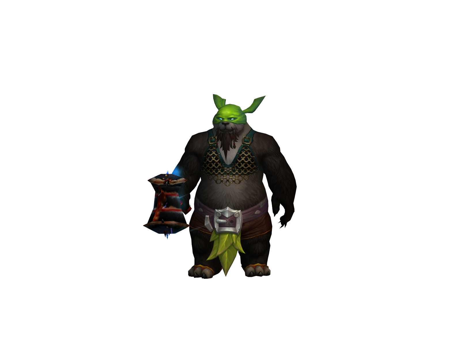 Wongbong 3D character render