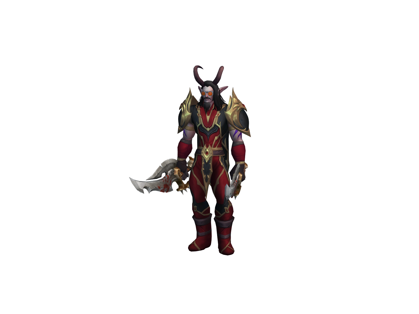 Lucerys 3D character render