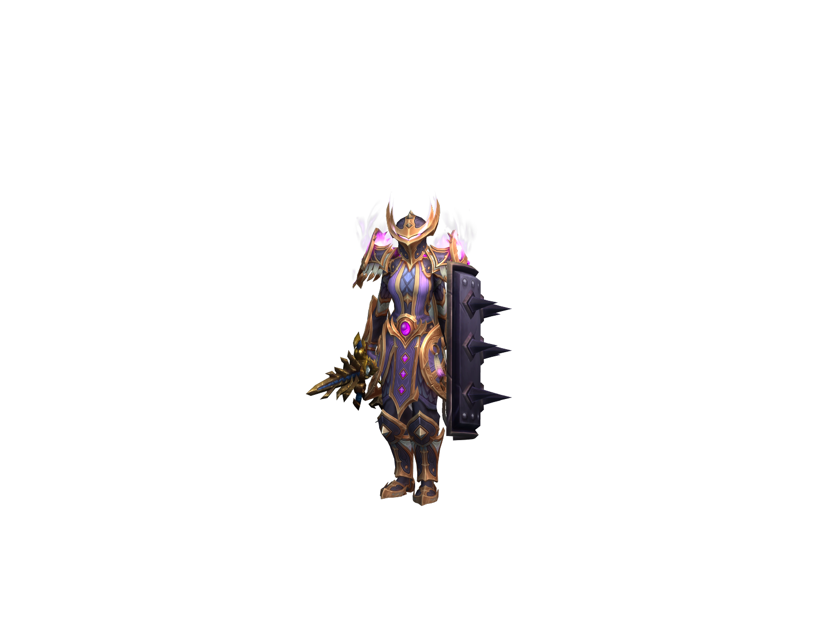 Carboneight 3D character render