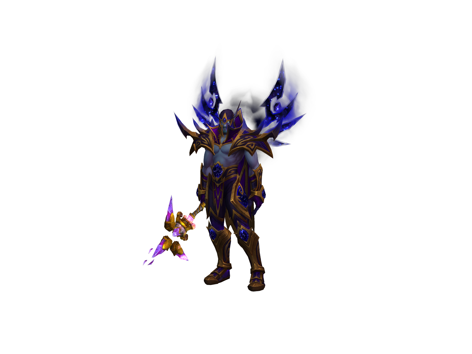 Lunevoid 3D character render