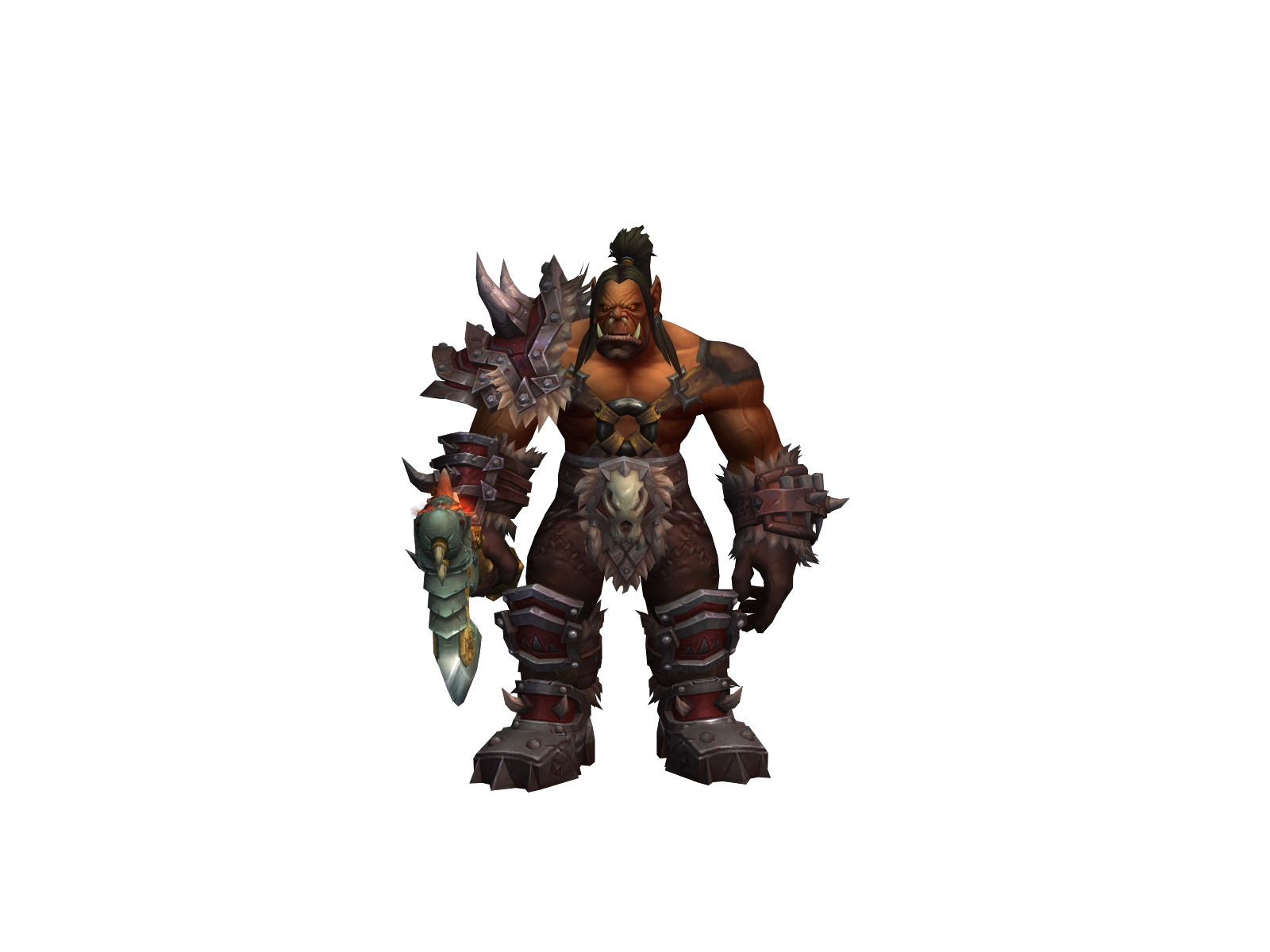 Kapua 3D character render