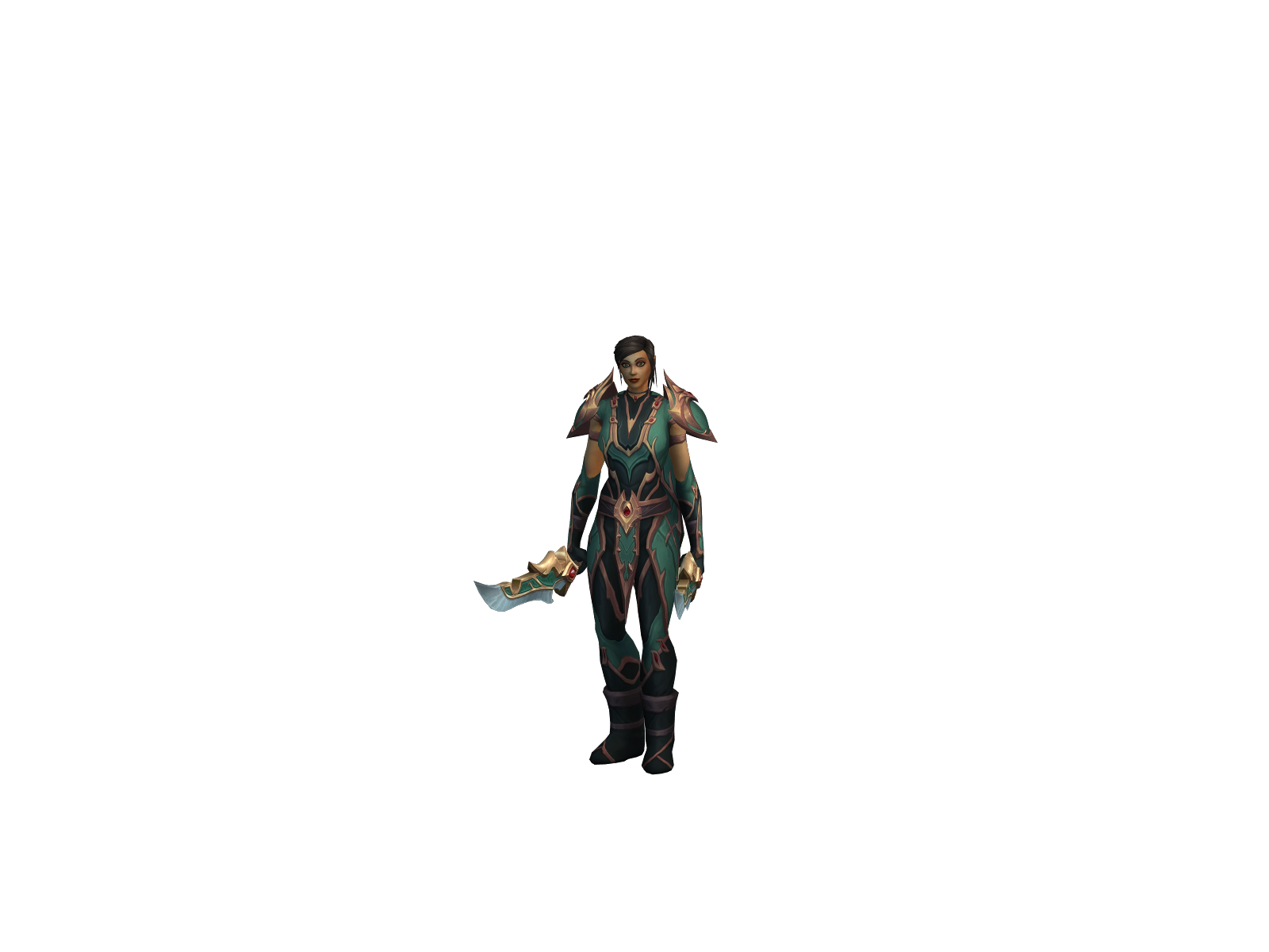Pokey 3D character render