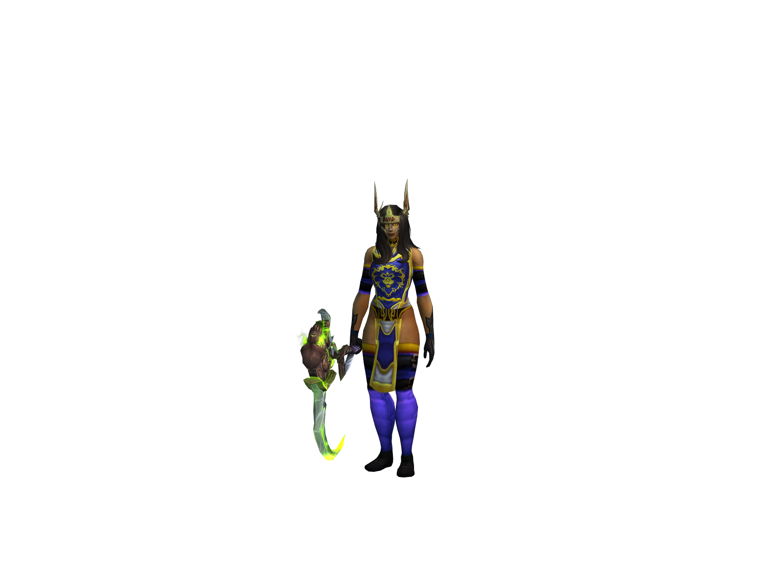 Mayata 3D character render