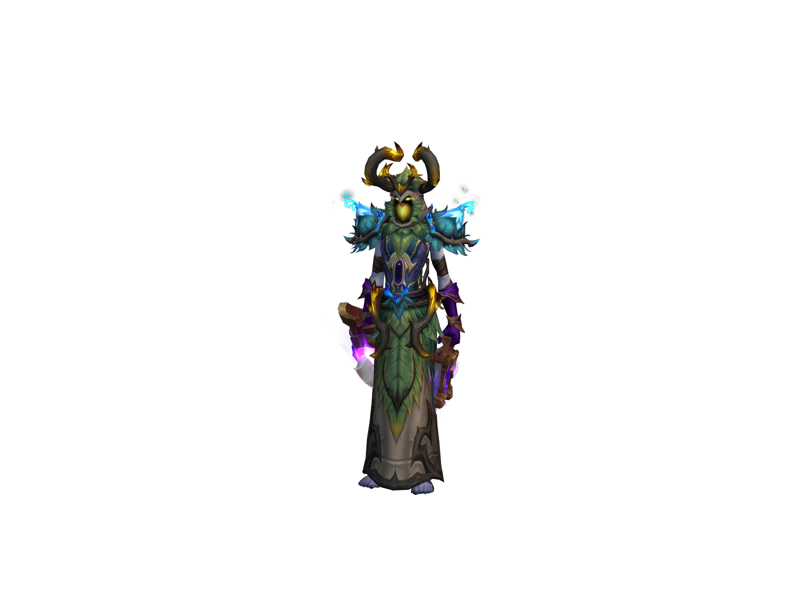 Supplegenius 3D character render