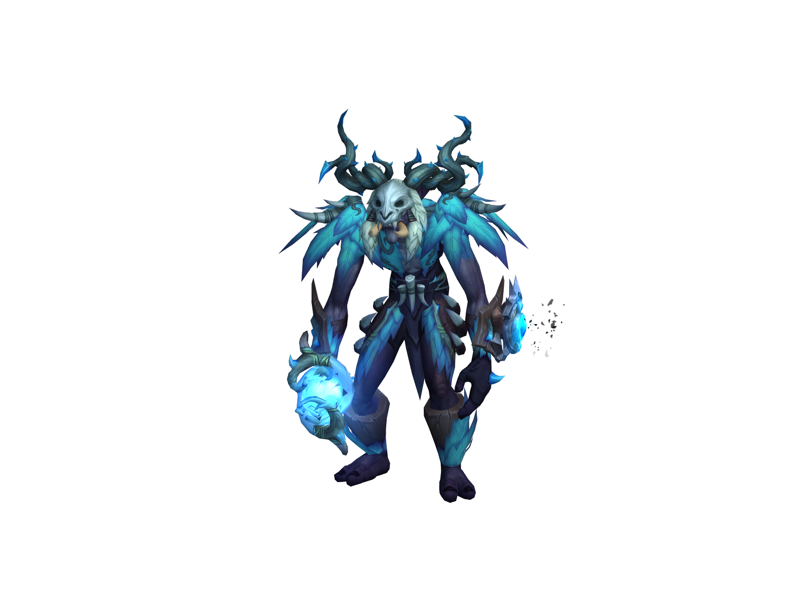 Bawsac 3D character render