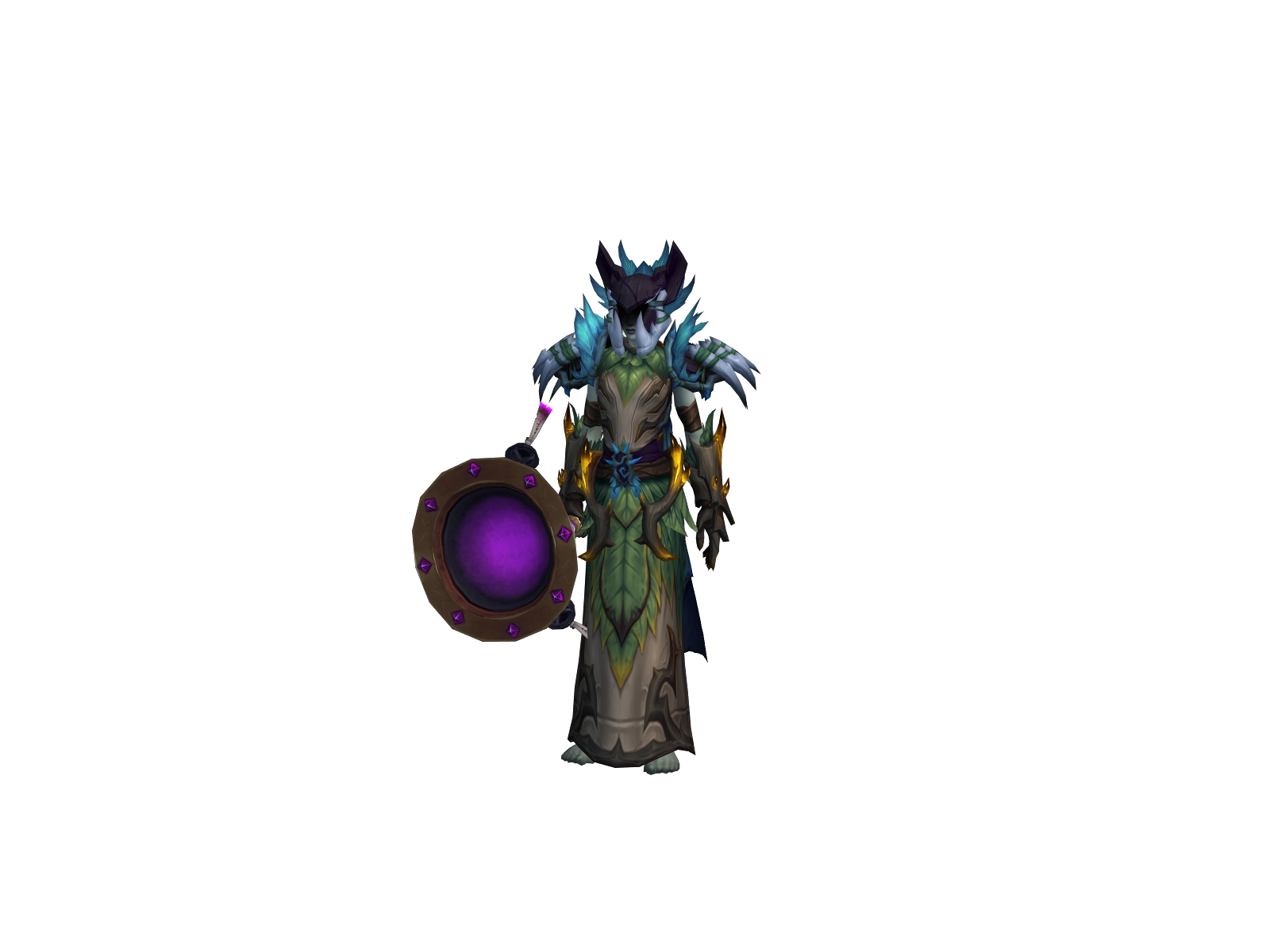 Retseh 3D character render