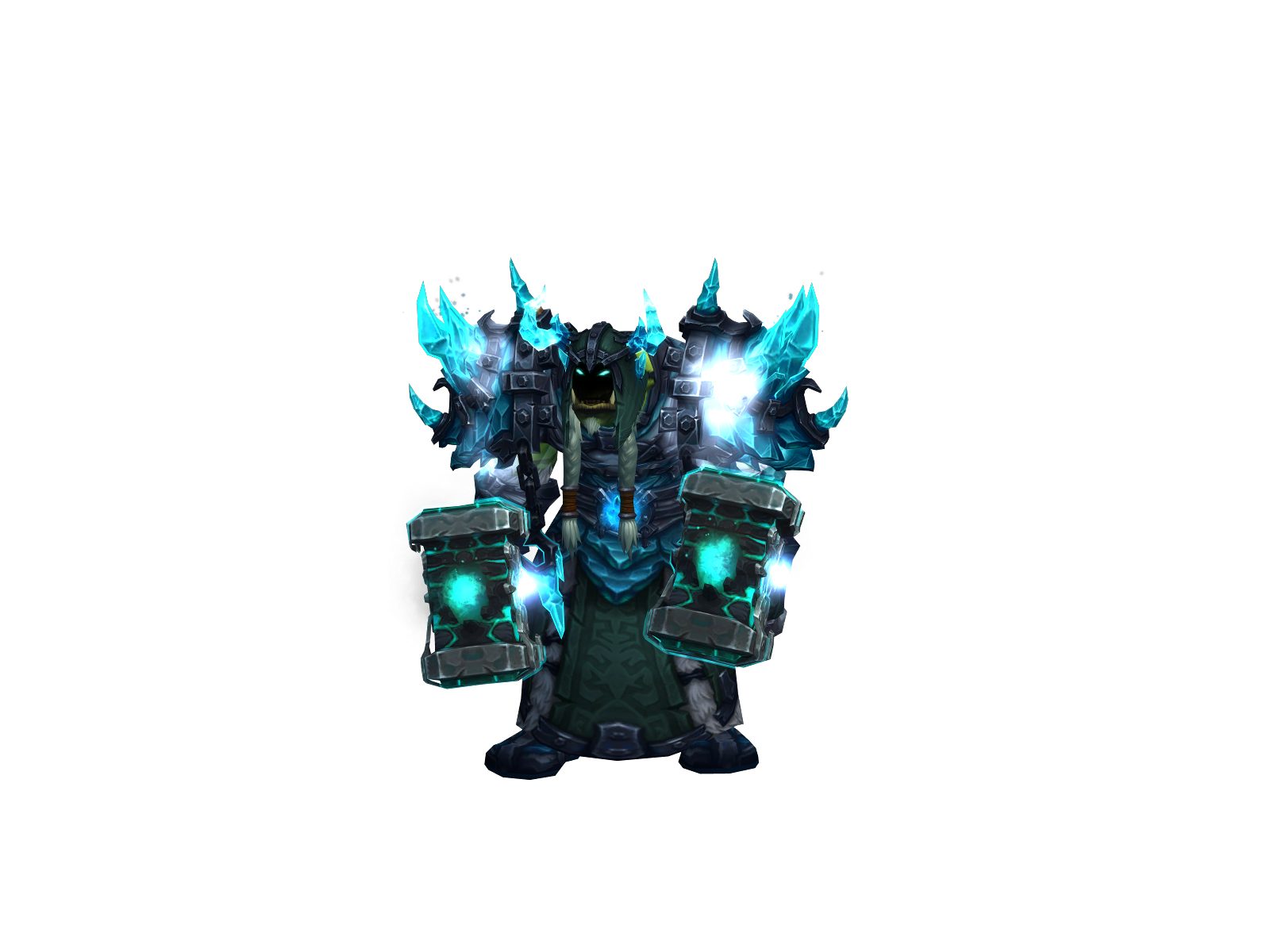 Postwarhead 3D character render