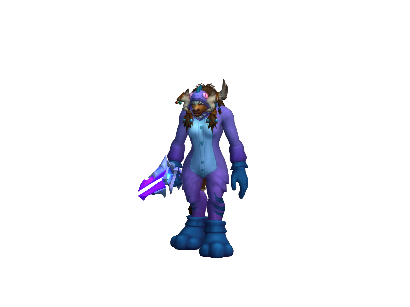 Maolayselva 3D character render