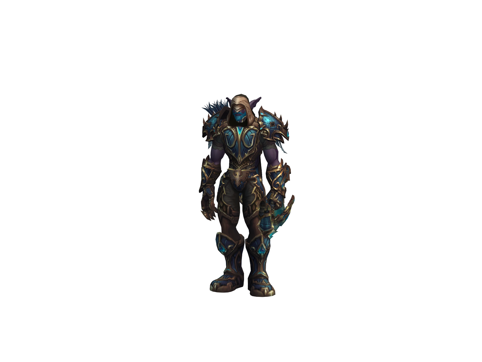 Rónín 3D character render